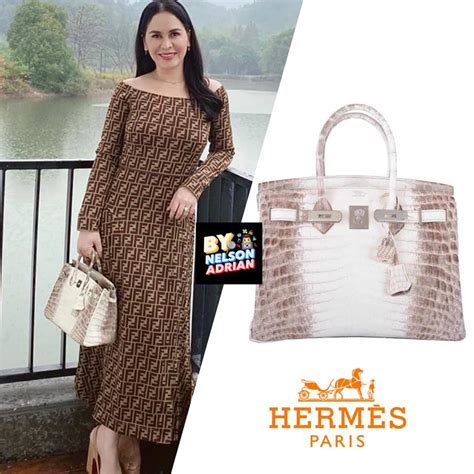 jinkee pacquiao hermes bag collection|jinkee Pacquiao birkin picnic.